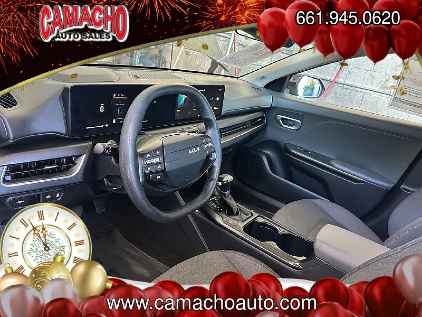 2025 BLACK Kia K4 (3KPFT4DE6SE) with an 4-Cyl 2.0 Liter engine, Automatic IVT transmission, located at 412 Auto Vista Drive, Palmdale, CA, 93551, (661) 945-0620, 34.592636, -118.136681- Photo#18