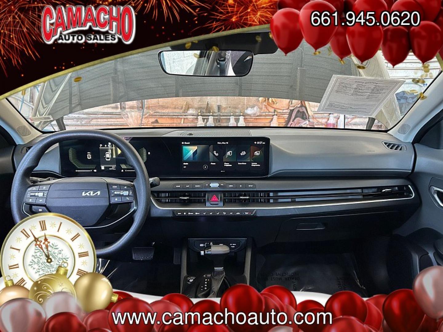 2025 BLACK Kia K4 (3KPFT4DE6SE) with an 4-Cyl 2.0 Liter engine, Automatic IVT transmission, located at 412 Auto Vista Drive, Palmdale, CA, 93551, (661) 945-0620, 34.592636, -118.136681- Photo#23