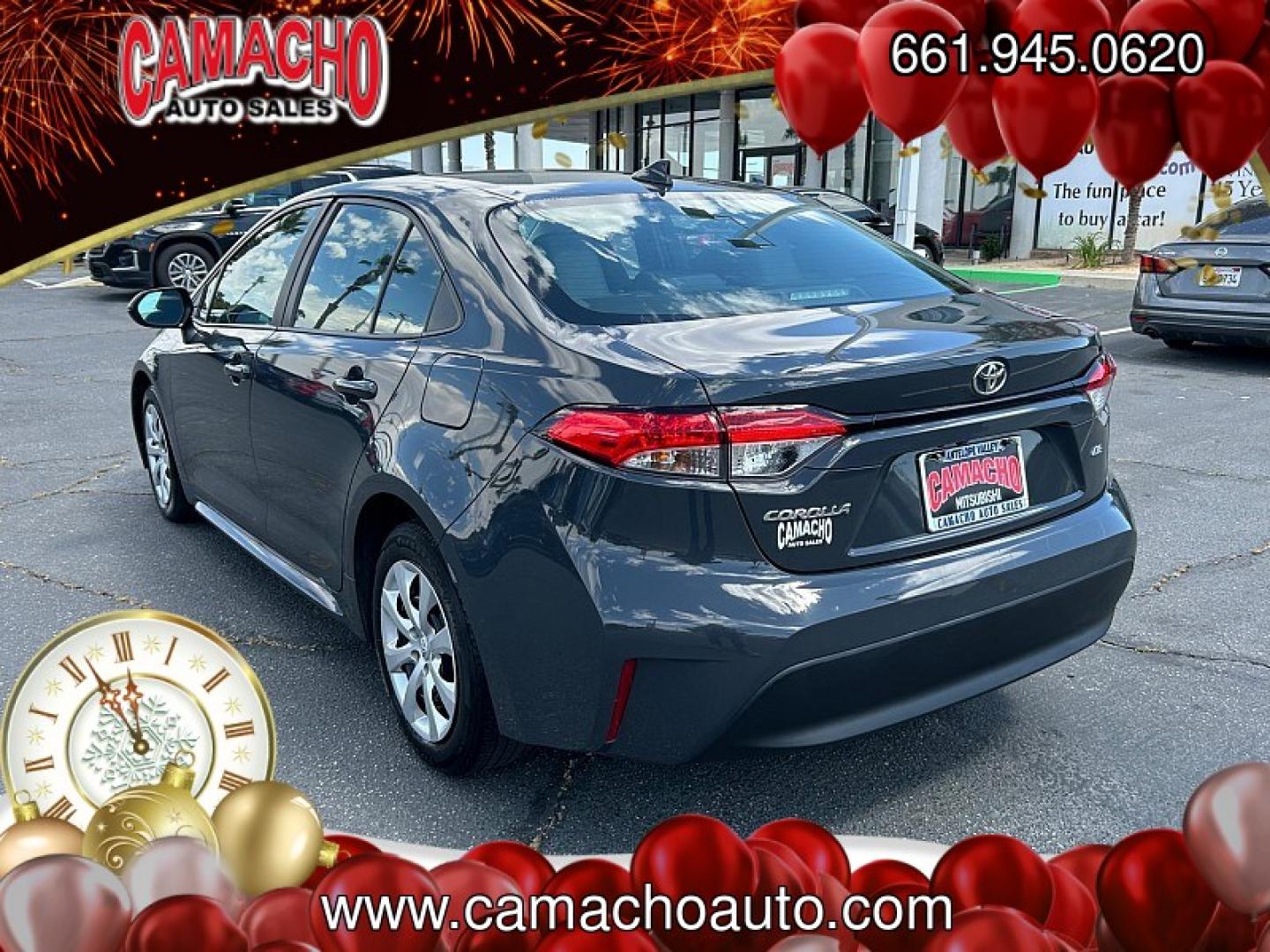 2023 BLACK Toyota Corolla (5YFB4MDE7PP) with an 4-Cyl 2.0 Liter engine, Automatic CVT transmission, located at 412 Auto Vista Drive, Palmdale, CA, 93551, (661) 945-0620, 34.592636, -118.136681- Photo#6