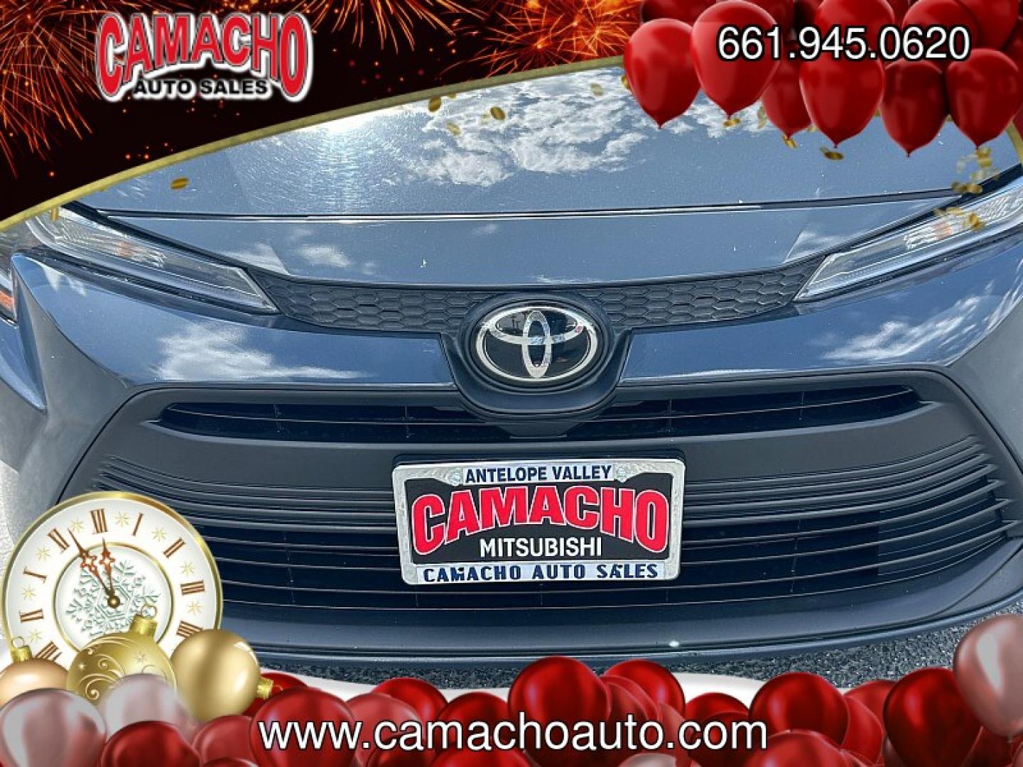 2023 BLACK Toyota Corolla (5YFB4MDE7PP) with an 4-Cyl 2.0 Liter engine, Automatic CVT transmission, located at 412 Auto Vista Drive, Palmdale, CA, 93551, (661) 945-0620, 34.592636, -118.136681- Photo#12