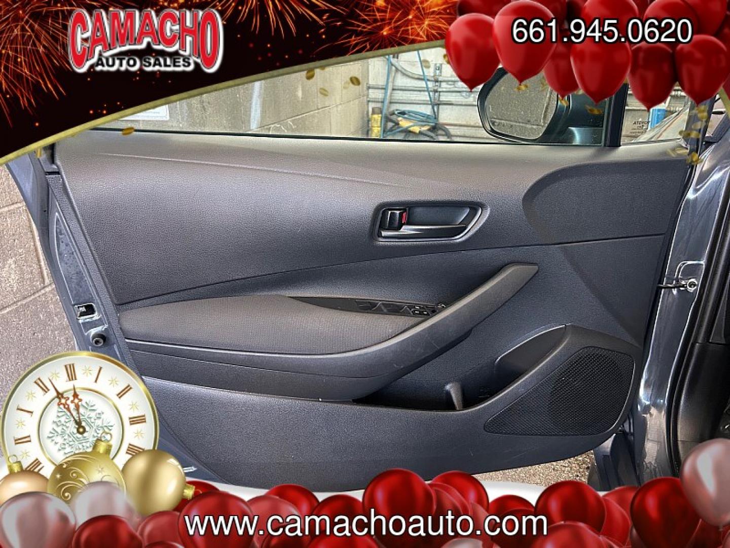 2023 BLACK Toyota Corolla (5YFB4MDE7PP) with an 4-Cyl 2.0 Liter engine, Automatic CVT transmission, located at 412 Auto Vista Drive, Palmdale, CA, 93551, (661) 945-0620, 34.592636, -118.136681- Photo#16