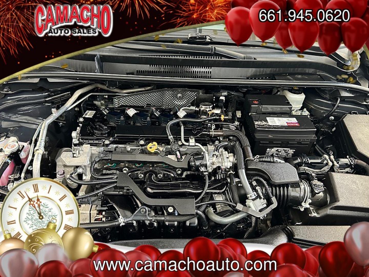 2023 BLACK Toyota Corolla (5YFB4MDE7PP) with an 4-Cyl 2.0 Liter engine, Automatic CVT transmission, located at 412 Auto Vista Drive, Palmdale, CA, 93551, (661) 945-0620, 34.592636, -118.136681- Photo#28