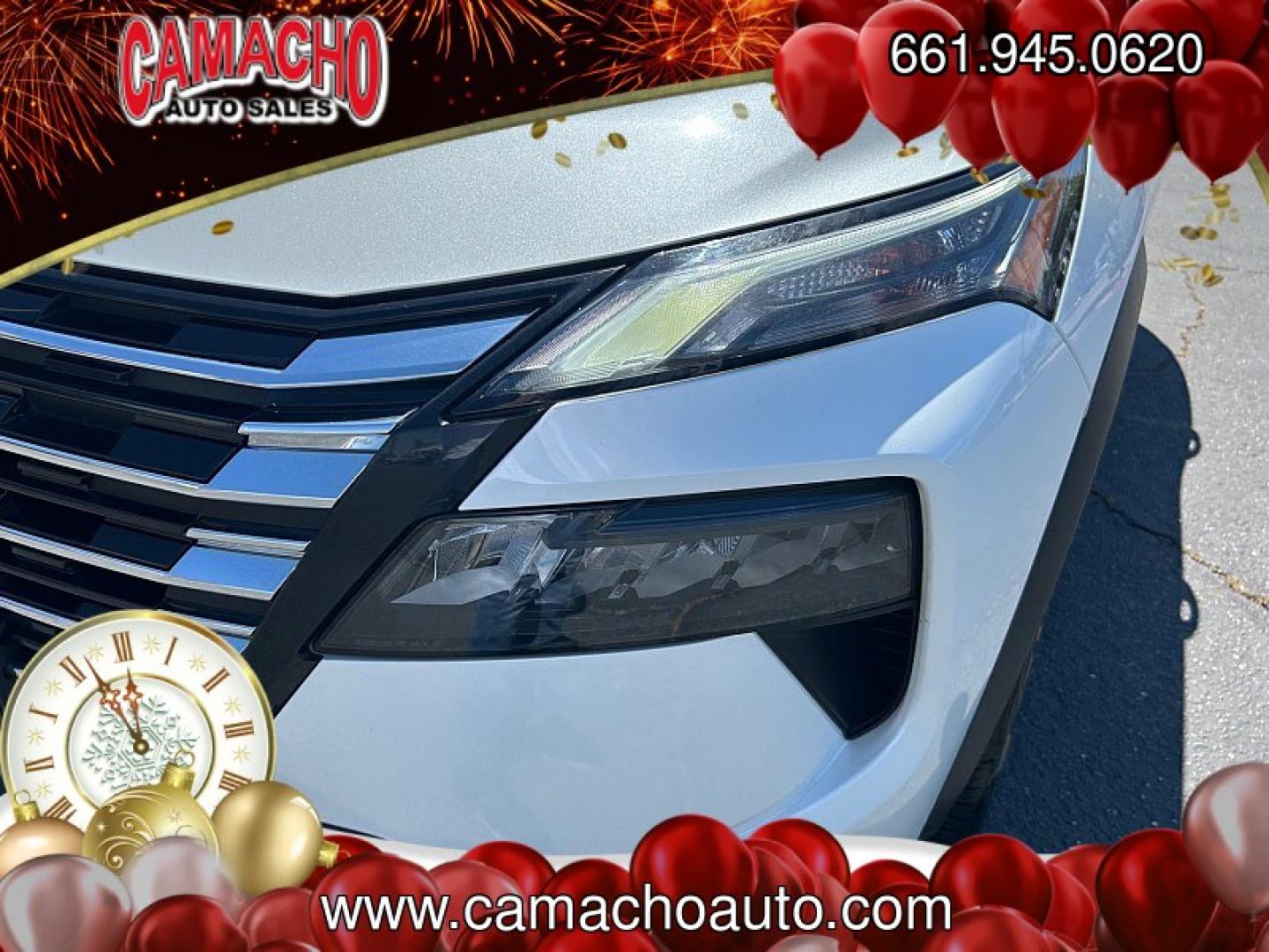 2024 WHITE Nissan Rogue (5N1BT3BA9RC) with an 3-Cyl Turbo 1.5 Liter engine, Automatic CVT transmission, located at 412 Auto Vista Drive, Palmdale, CA, 93551, (661) 945-0620, 34.592636, -118.136681 - Photo#5
