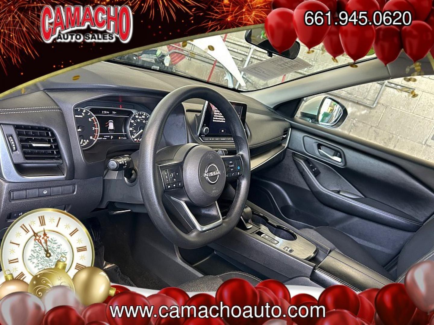 2024 WHITE Nissan Rogue (5N1BT3BA9RC) with an 3-Cyl Turbo 1.5 Liter engine, Automatic CVT transmission, located at 412 Auto Vista Drive, Palmdale, CA, 93551, (661) 945-0620, 34.592636, -118.136681 - Photo#16
