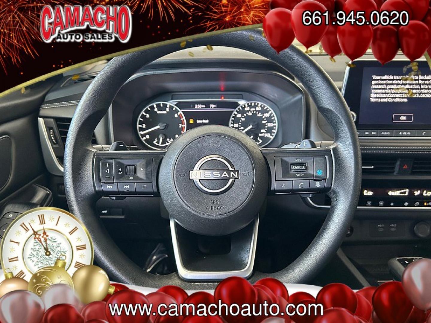 2024 WHITE Nissan Rogue (5N1BT3BA9RC) with an 3-Cyl Turbo 1.5 Liter engine, Automatic CVT transmission, located at 412 Auto Vista Drive, Palmdale, CA, 93551, (661) 945-0620, 34.592636, -118.136681 - Photo#22