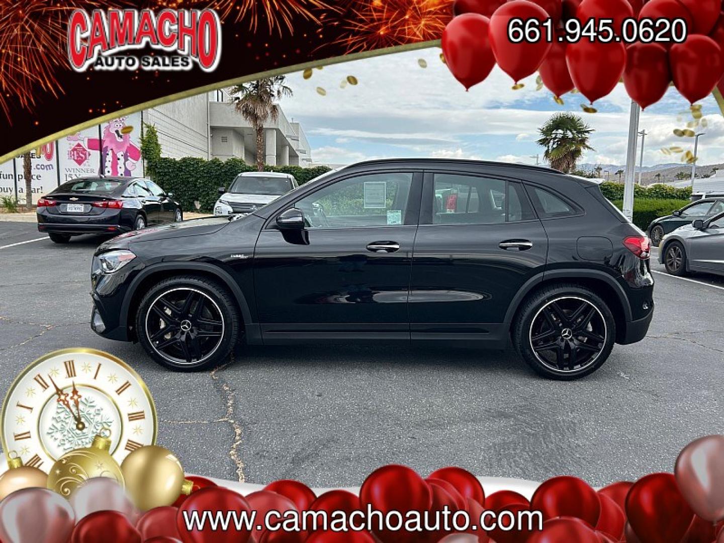 2021 BLACK Mercedes-Benz GLA (W1N4N5BB7MJ) with an 4-Cyl Turbo 2.0 Liter engine, Automatic 8-Spd DCT transmission, located at 412 Auto Vista Drive, Palmdale, CA, 93551, (661) 945-0620, 34.592636, -118.136681- Photo#7