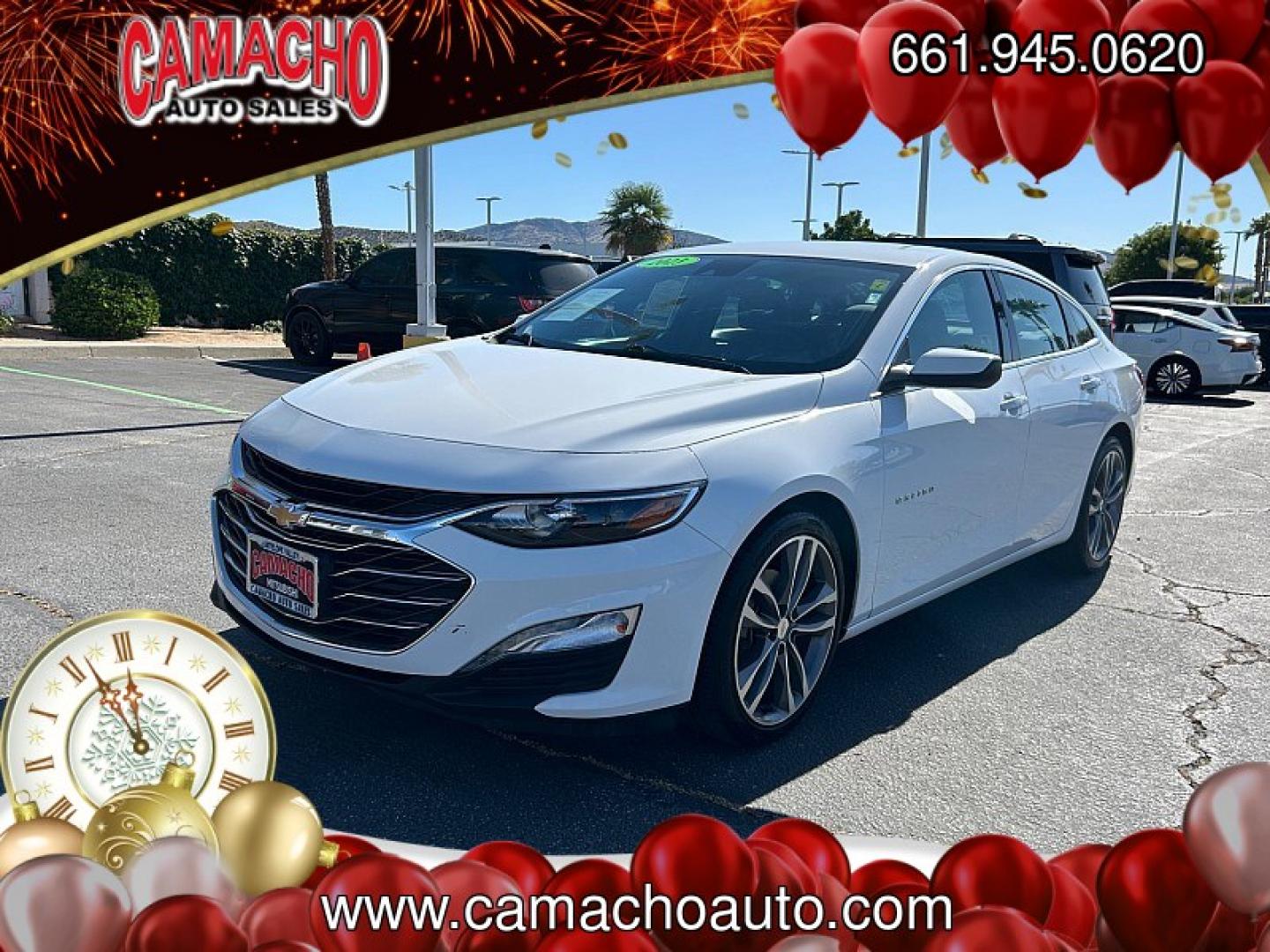 2023 WHITE Chevrolet Malibu (1G1ZD5ST9PF) with an 4-Cyl Turbo 1.5 Liter engine, Automatic CVT transmission, located at 412 Auto Vista Drive, Palmdale, CA, 93551, (661) 945-0620, 34.592636, -118.136681 - Photo#7
