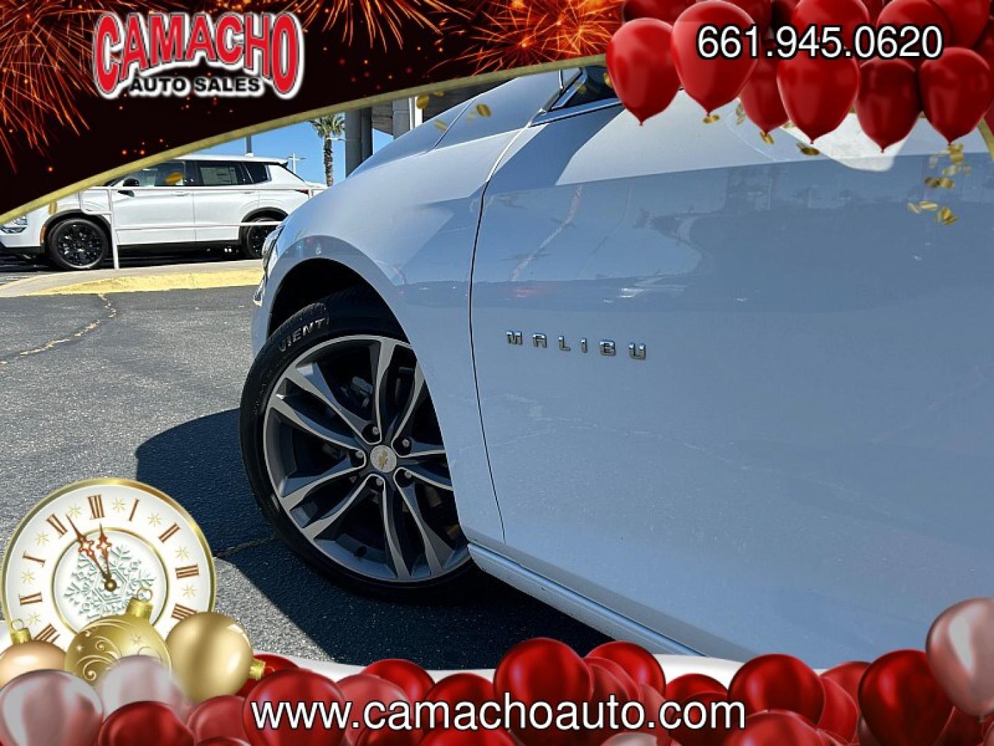2023 WHITE Chevrolet Malibu (1G1ZD5ST9PF) with an 4-Cyl Turbo 1.5 Liter engine, Automatic CVT transmission, located at 412 Auto Vista Drive, Palmdale, CA, 93551, (661) 945-0620, 34.592636, -118.136681 - Photo#11