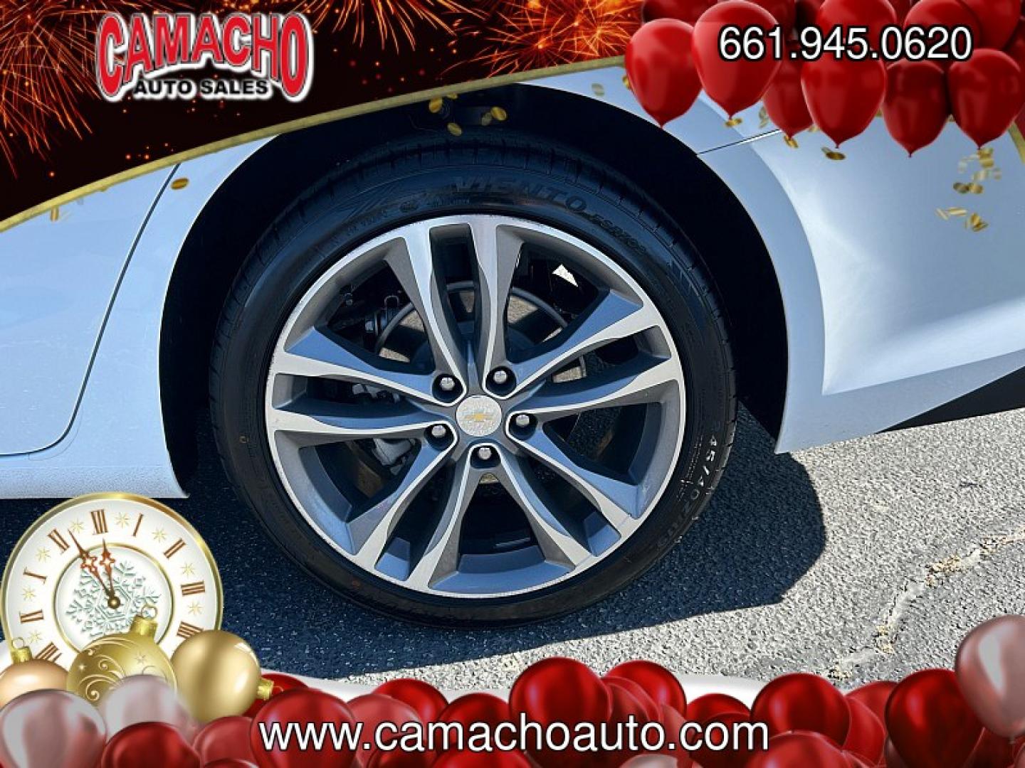 2023 WHITE Chevrolet Malibu (1G1ZD5ST9PF) with an 4-Cyl Turbo 1.5 Liter engine, Automatic CVT transmission, located at 412 Auto Vista Drive, Palmdale, CA, 93551, (661) 945-0620, 34.592636, -118.136681 - Photo#14