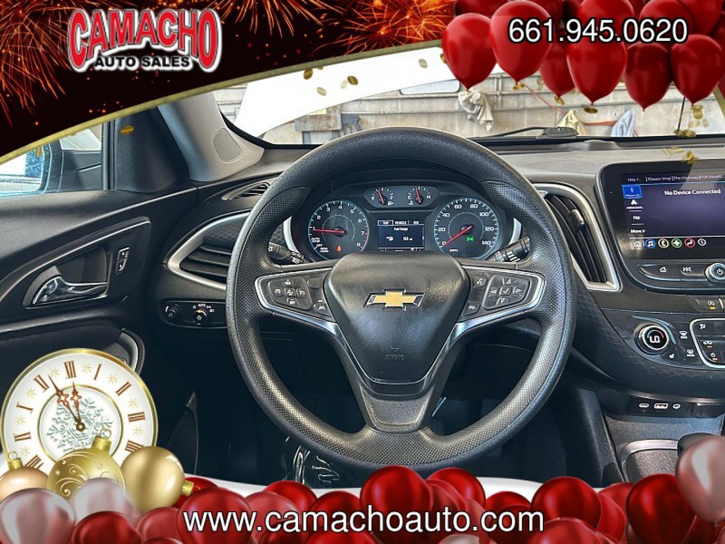 2023 WHITE Chevrolet Malibu (1G1ZD5ST9PF) with an 4-Cyl Turbo 1.5 Liter engine, Automatic CVT transmission, located at 412 Auto Vista Drive, Palmdale, CA, 93551, (661) 945-0620, 34.592636, -118.136681 - Photo#22