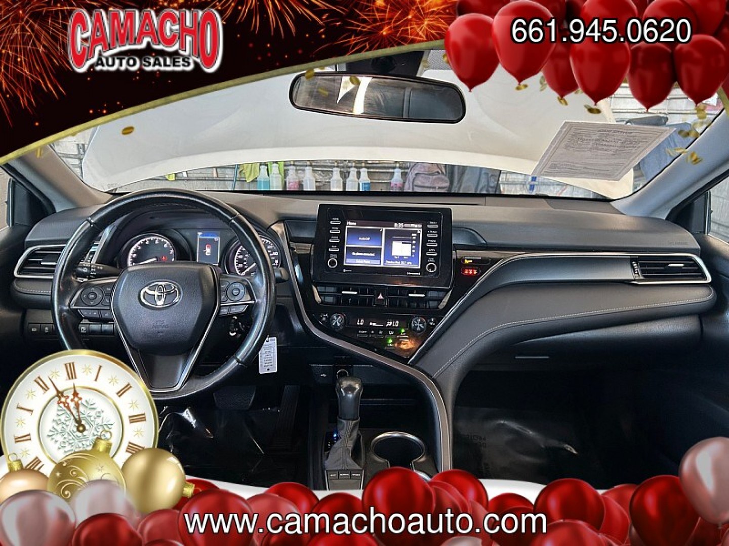 2023 SILVER Toyota Camry (4T1G11AK9PU) with an 4-Cyl 2.5 Liter engine, Automatic 8-Spd w/Sequential Shift transmission, located at 412 Auto Vista Drive, Palmdale, CA, 93551, (661) 945-0620, 34.592636, -118.136681- Photo#36