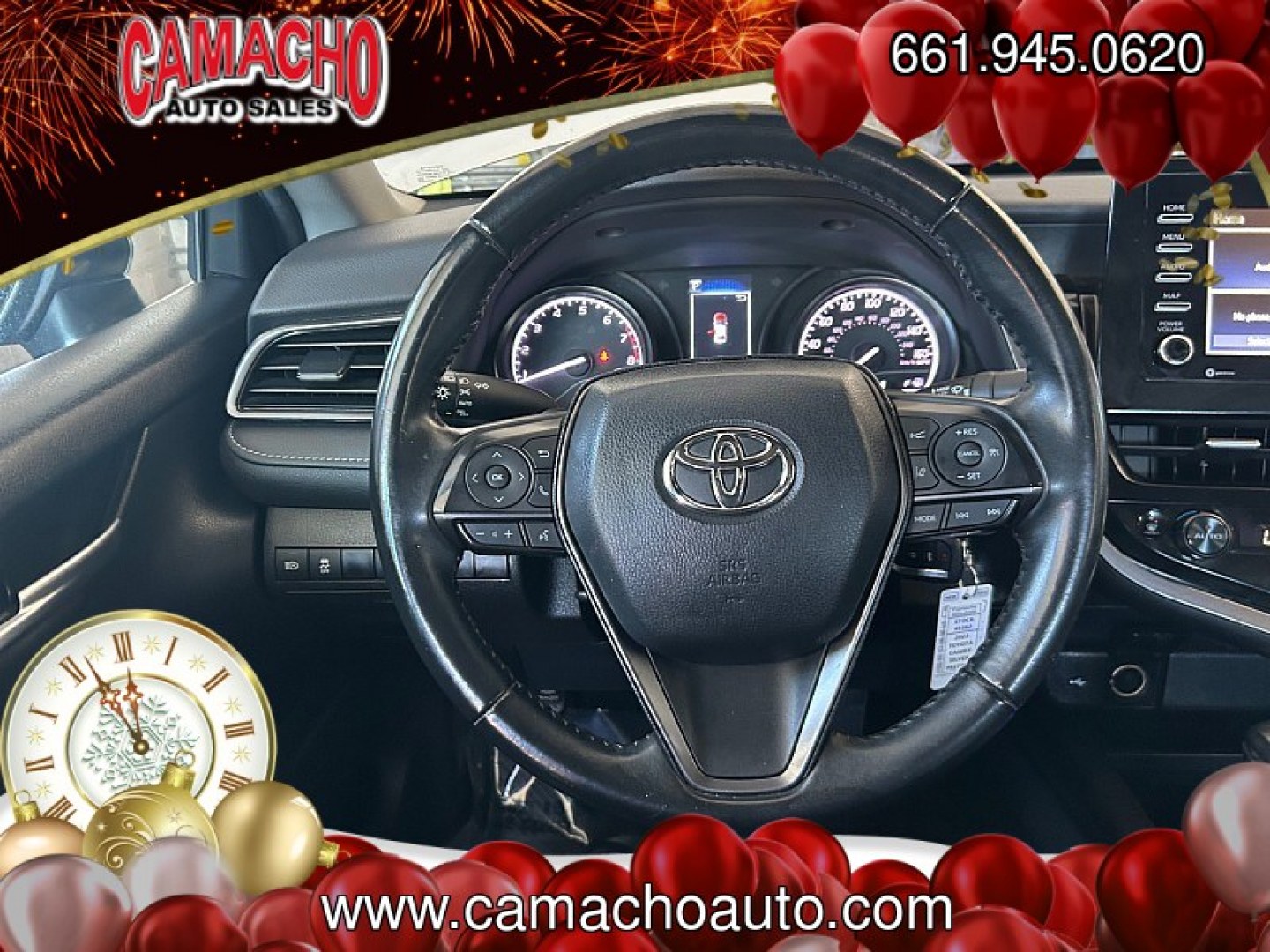 2023 SILVER Toyota Camry (4T1G11AK9PU) with an 4-Cyl 2.5 Liter engine, Automatic 8-Spd w/Sequential Shift transmission, located at 412 Auto Vista Drive, Palmdale, CA, 93551, (661) 945-0620, 34.592636, -118.136681- Photo#46