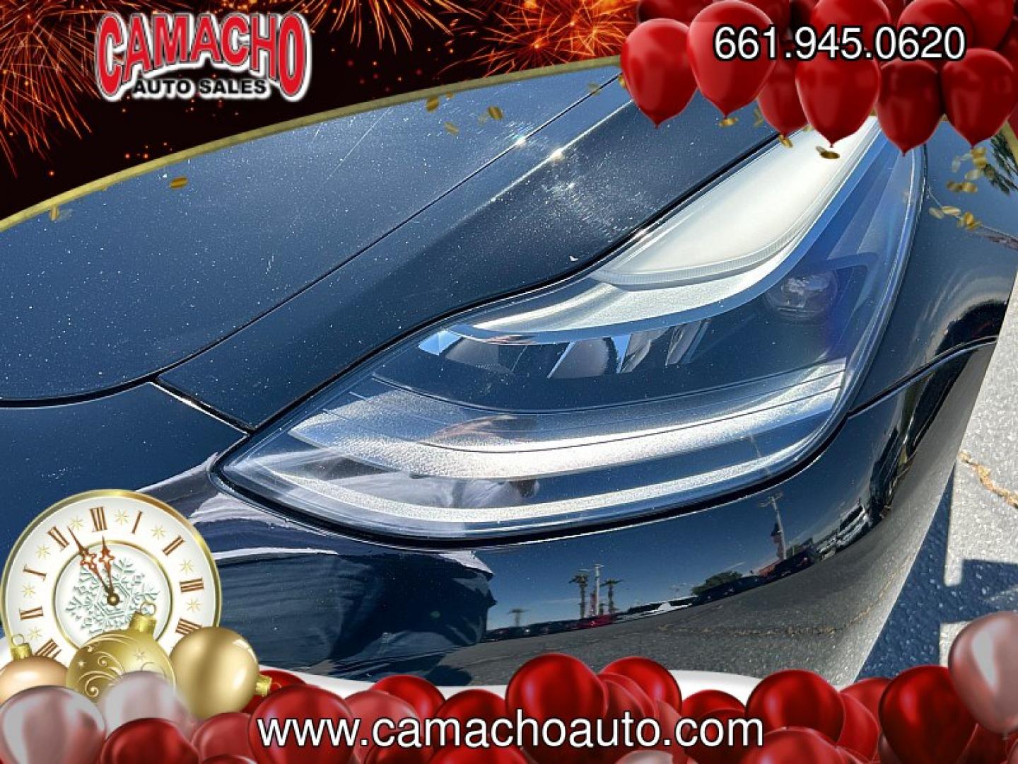 2023 BLACK Tesla Model 3 (5YJ3E1EA6PF) with an AC Electric Motor engine, Single-Speed Fixed Gear transmission, located at 412 Auto Vista Drive, Palmdale, CA, 93551, (661) 945-0620, 34.592636, -118.136681 - Photo#9