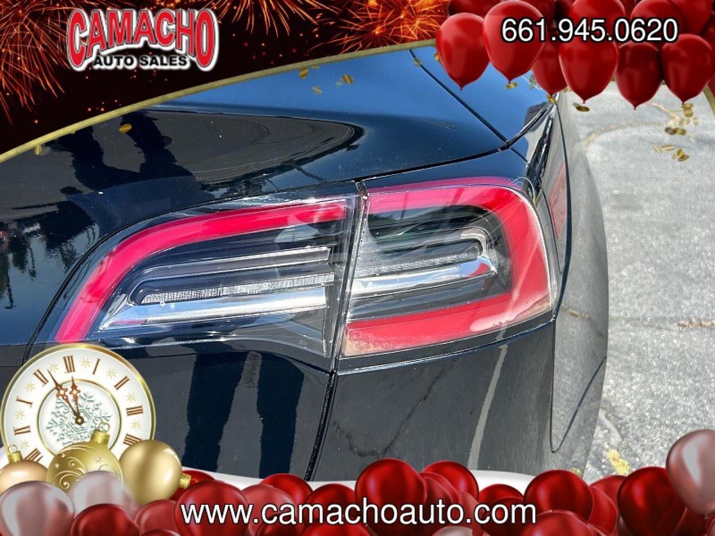 2023 BLACK Tesla Model 3 (5YJ3E1EA6PF) with an AC Electric Motor engine, Single-Speed Fixed Gear transmission, located at 412 Auto Vista Drive, Palmdale, CA, 93551, (661) 945-0620, 34.592636, -118.136681 - Photo#13