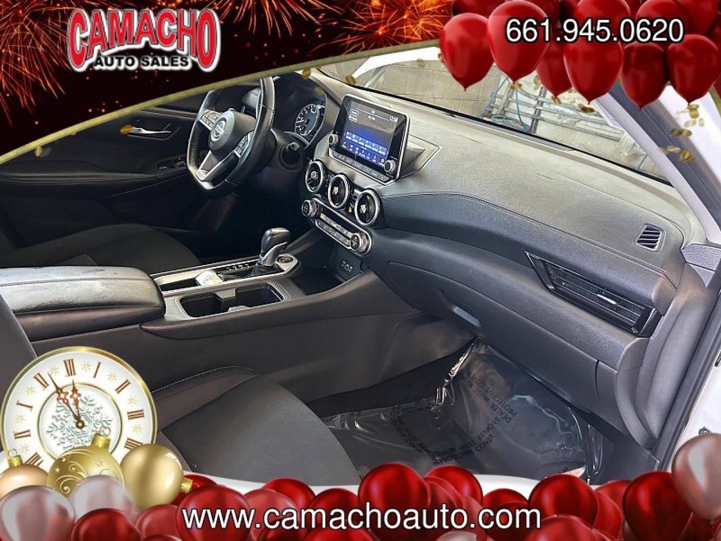 2021 WHITE Nissan Sentra (3N1AB8CV1MY) with an 4-Cyl 2.0 Liter engine, Automatic CVT w/Xtronic transmission, located at 412 Auto Vista Drive, Palmdale, CA, 93551, (661) 945-0620, 34.592636, -118.136681 - Photo#25
