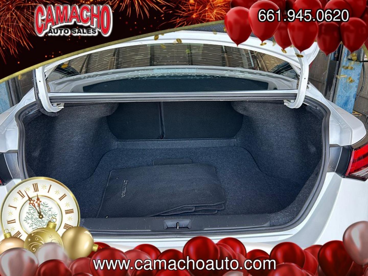 2021 WHITE Nissan Sentra (3N1AB8CV1MY) with an 4-Cyl 2.0 Liter engine, Automatic CVT w/Xtronic transmission, located at 412 Auto Vista Drive, Palmdale, CA, 93551, (661) 945-0620, 34.592636, -118.136681 - Photo#29