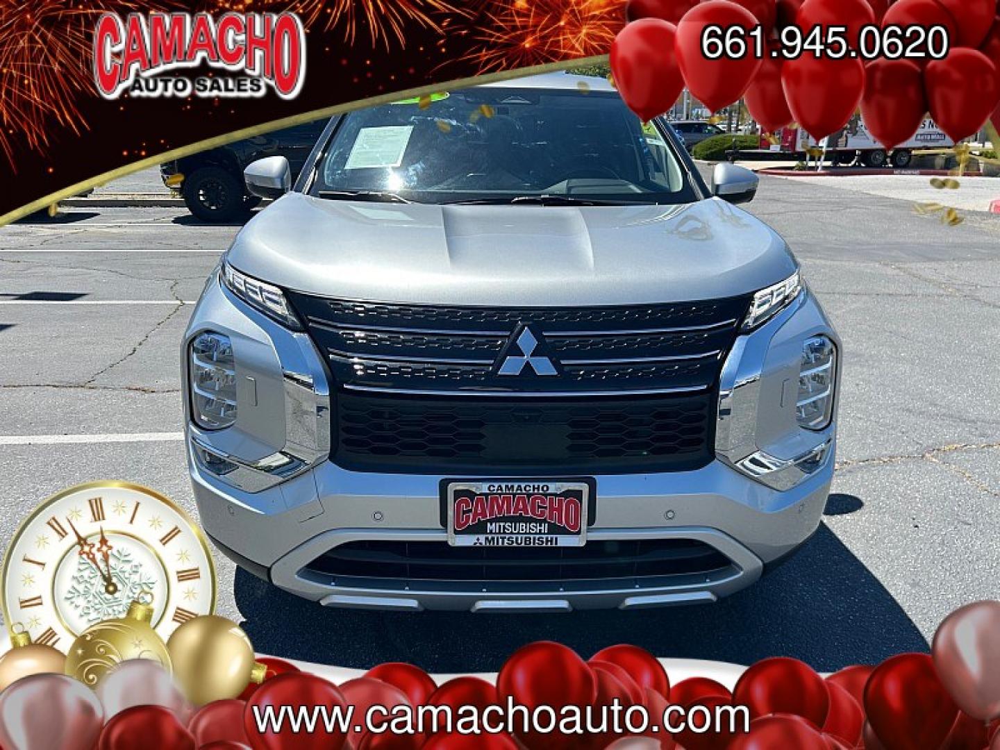 2024 SILVER Mitsubishi Outlander (JA4J4VA88RZ) with an 4-Cyl 2.5 Liter engine, Automatic CVT transmission, located at 412 Auto Vista Drive, Palmdale, CA, 93551, (661) 945-0620, 34.592636, -118.136681 - Photo#6