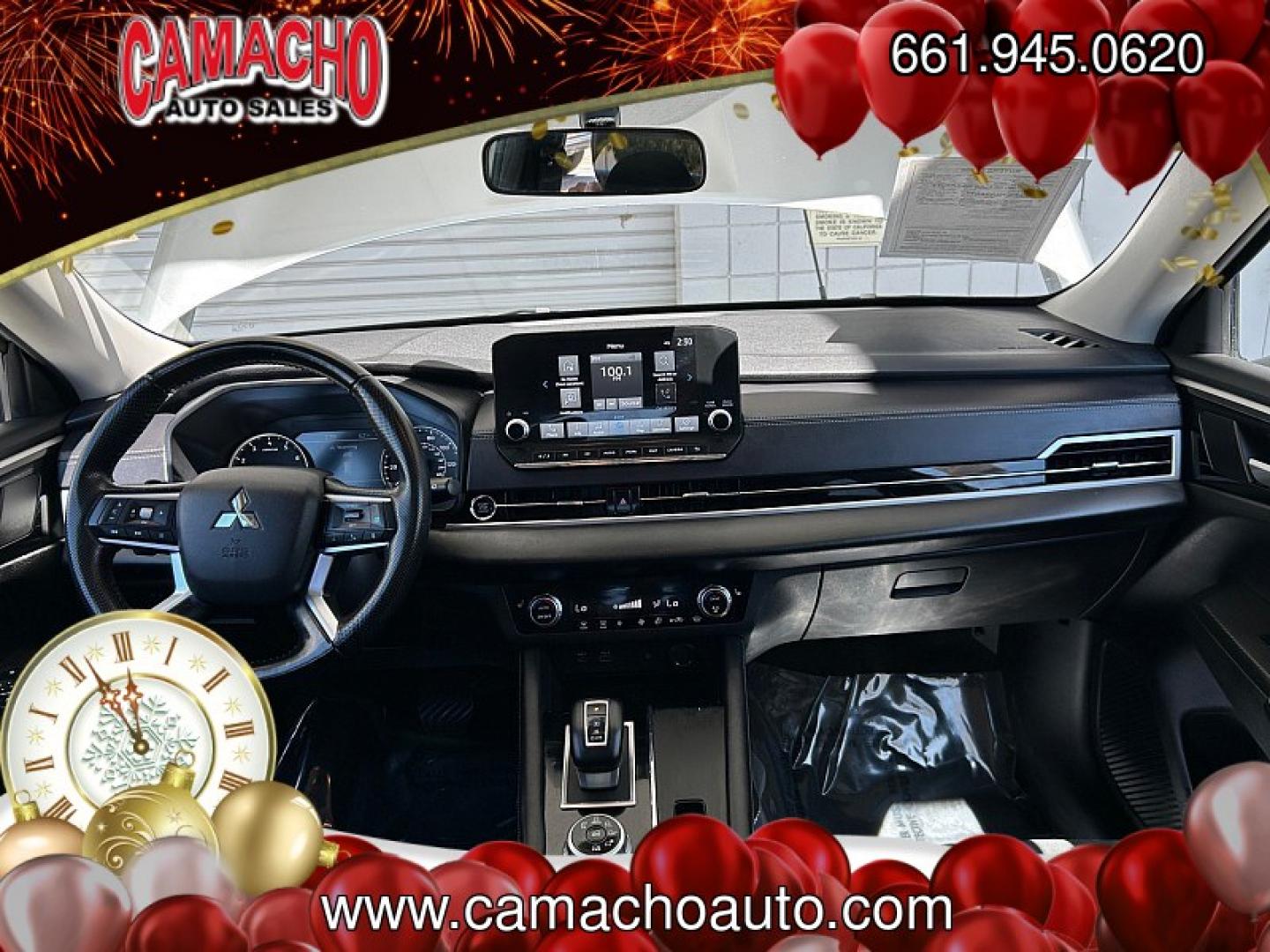 2024 SILVER Mitsubishi Outlander (JA4J4VA88RZ) with an 4-Cyl 2.5 Liter engine, Automatic CVT transmission, located at 412 Auto Vista Drive, Palmdale, CA, 93551, (661) 945-0620, 34.592636, -118.136681 - Photo#18