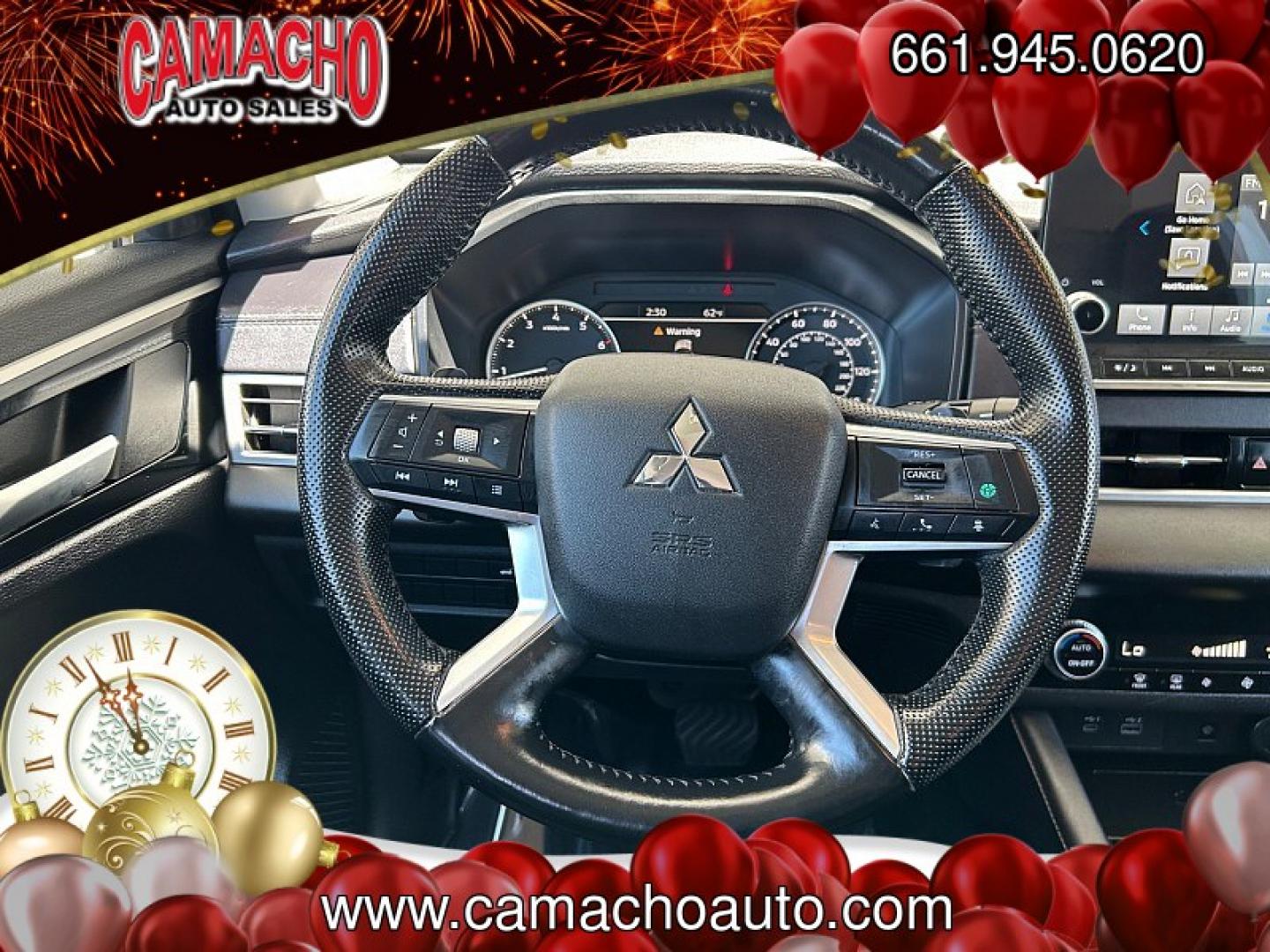 2024 SILVER Mitsubishi Outlander (JA4J4VA88RZ) with an 4-Cyl 2.5 Liter engine, Automatic CVT transmission, located at 412 Auto Vista Drive, Palmdale, CA, 93551, (661) 945-0620, 34.592636, -118.136681 - Photo#23