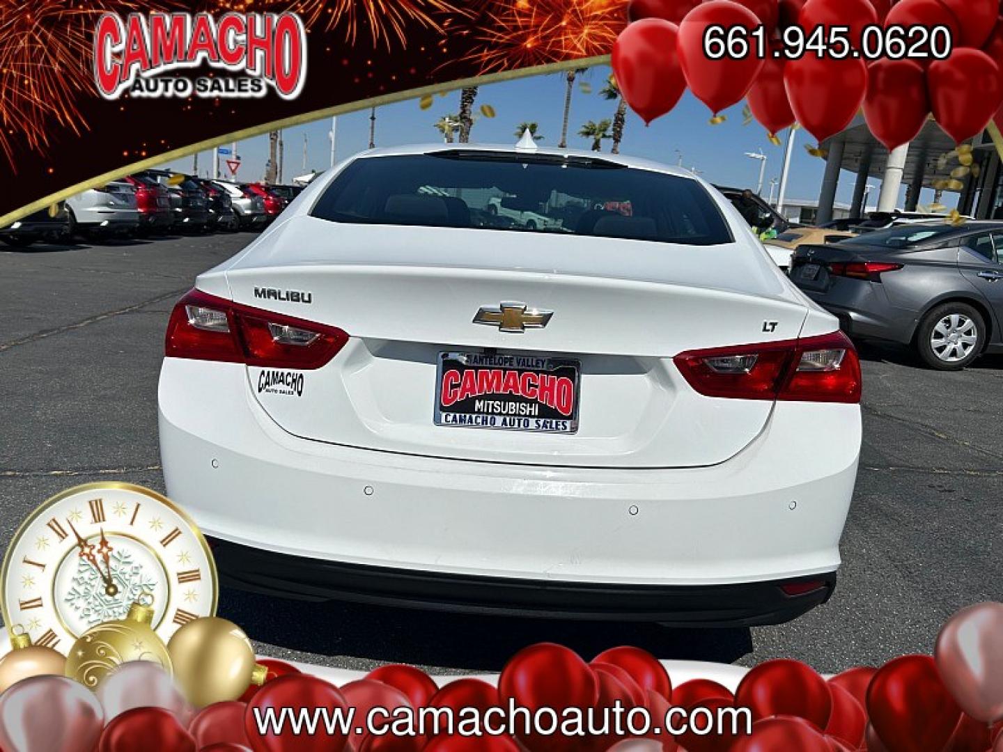 2024 WHITE Chevrolet Malibu (1G1ZD5ST1RF) with an 4-Cyl Turbo 1.5 Liter engine, Automatic CVT transmission, located at 412 Auto Vista Drive, Palmdale, CA, 93551, (661) 945-0620, 34.592636, -118.136681- Photo#3