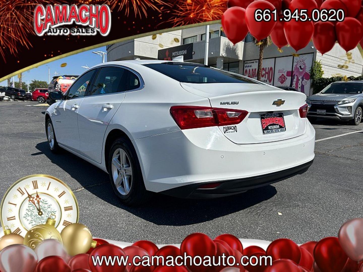 2024 WHITE Chevrolet Malibu (1G1ZD5ST1RF) with an 4-Cyl Turbo 1.5 Liter engine, Automatic CVT transmission, located at 412 Auto Vista Drive, Palmdale, CA, 93551, (661) 945-0620, 34.592636, -118.136681- Photo#4