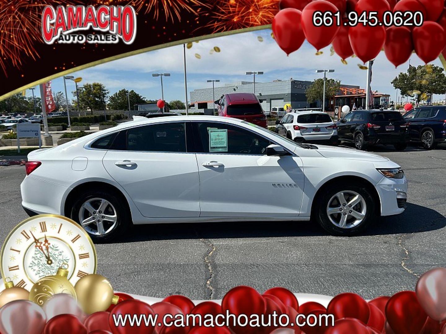 2024 WHITE Chevrolet Malibu (1G1ZD5ST1RF) with an 4-Cyl Turbo 1.5 Liter engine, Automatic CVT transmission, located at 412 Auto Vista Drive, Palmdale, CA, 93551, (661) 945-0620, 34.592636, -118.136681- Photo#7