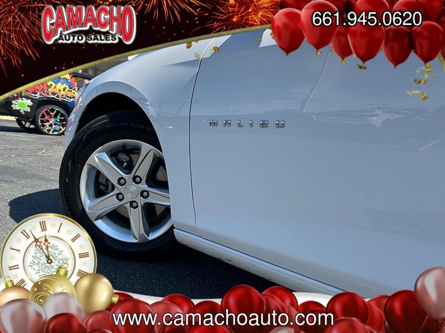 2024 WHITE Chevrolet Malibu (1G1ZD5ST1RF) with an 4-Cyl Turbo 1.5 Liter engine, Automatic CVT transmission, located at 412 Auto Vista Drive, Palmdale, CA, 93551, (661) 945-0620, 34.592636, -118.136681- Photo#12
