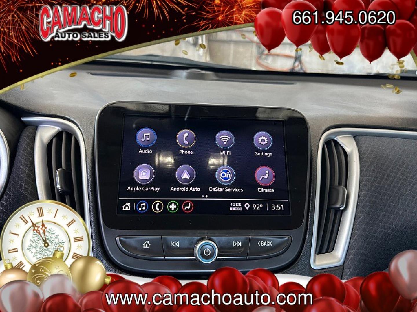 2024 WHITE Chevrolet Malibu (1G1ZD5ST1RF) with an 4-Cyl Turbo 1.5 Liter engine, Automatic CVT transmission, located at 412 Auto Vista Drive, Palmdale, CA, 93551, (661) 945-0620, 34.592636, -118.136681- Photo#21
