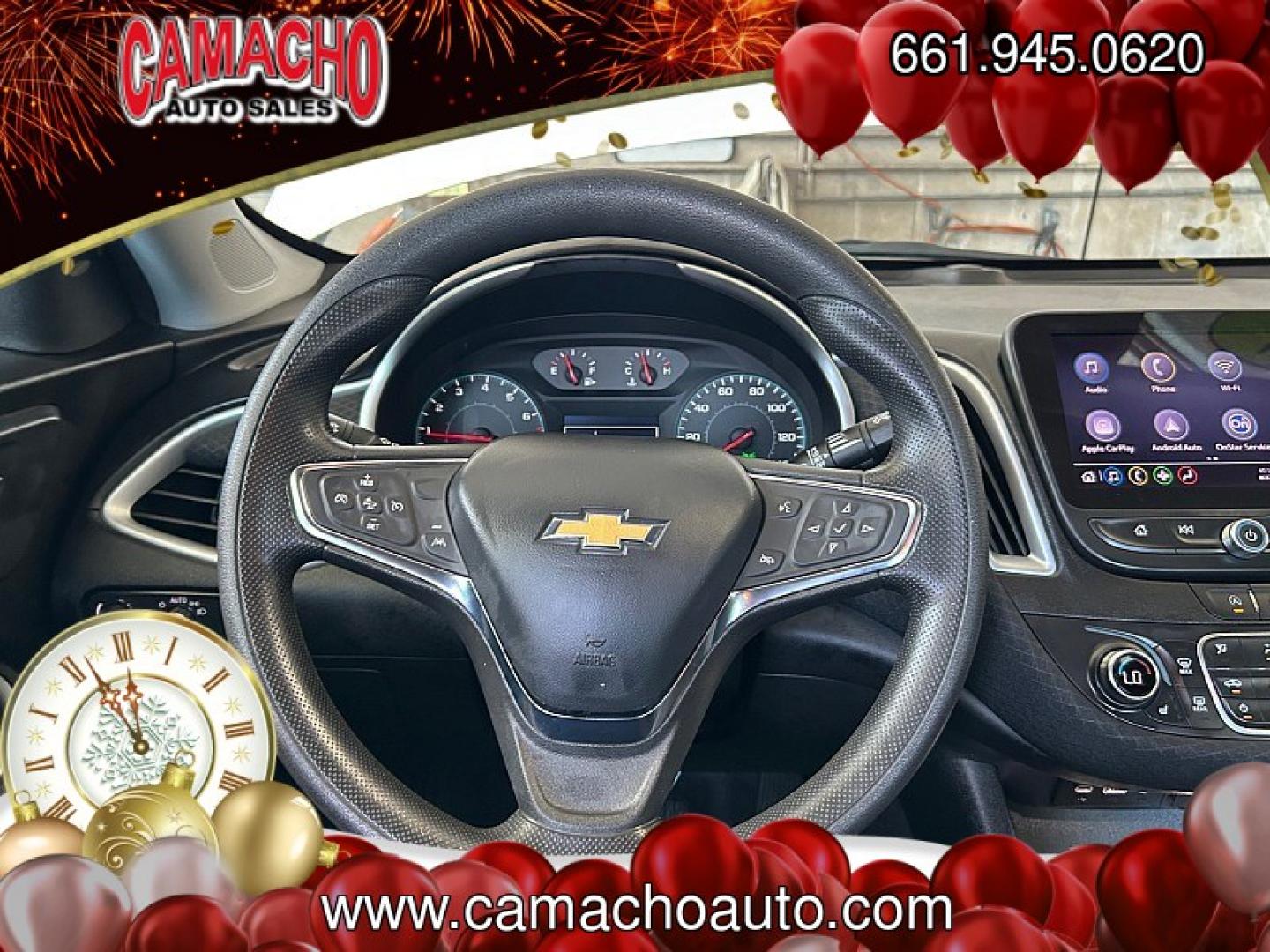 2024 WHITE Chevrolet Malibu (1G1ZD5ST1RF) with an 4-Cyl Turbo 1.5 Liter engine, Automatic CVT transmission, located at 412 Auto Vista Drive, Palmdale, CA, 93551, (661) 945-0620, 34.592636, -118.136681- Photo#22