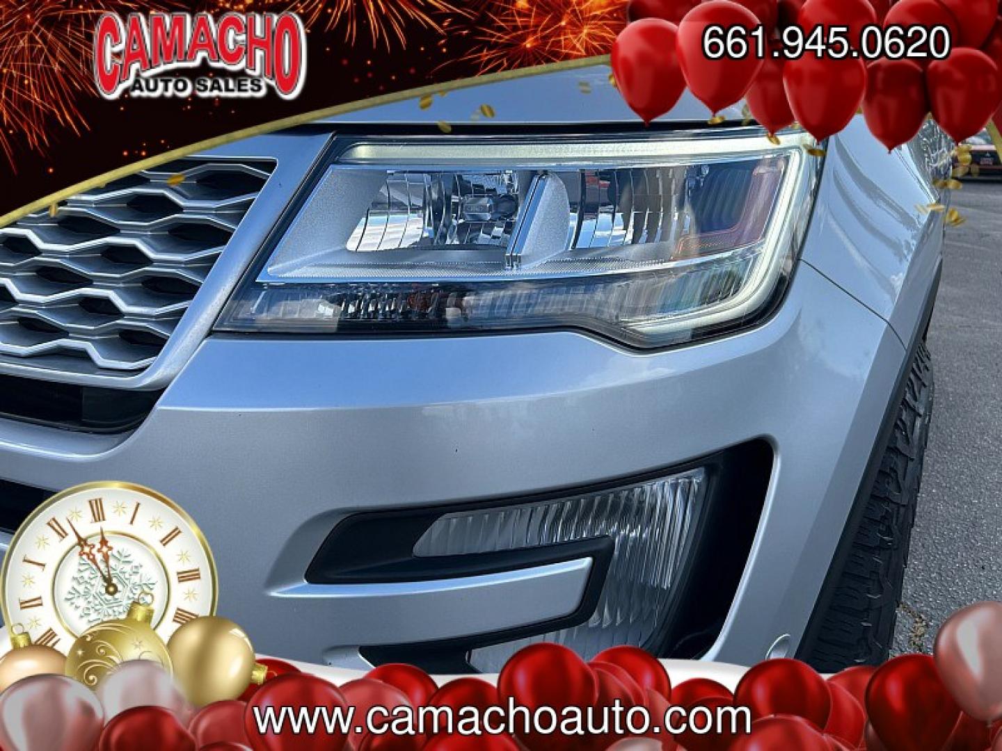 2017 SILVER Ford Explorer (1FM5K8HT2HG) with an V6 EcoBoost TT 3.5L engine, Auto 6-Spd SelectShift transmission, located at 412 Auto Vista Drive, Palmdale, CA, 93551, (661) 945-0620, 34.592636, -118.136681 - Photo#9