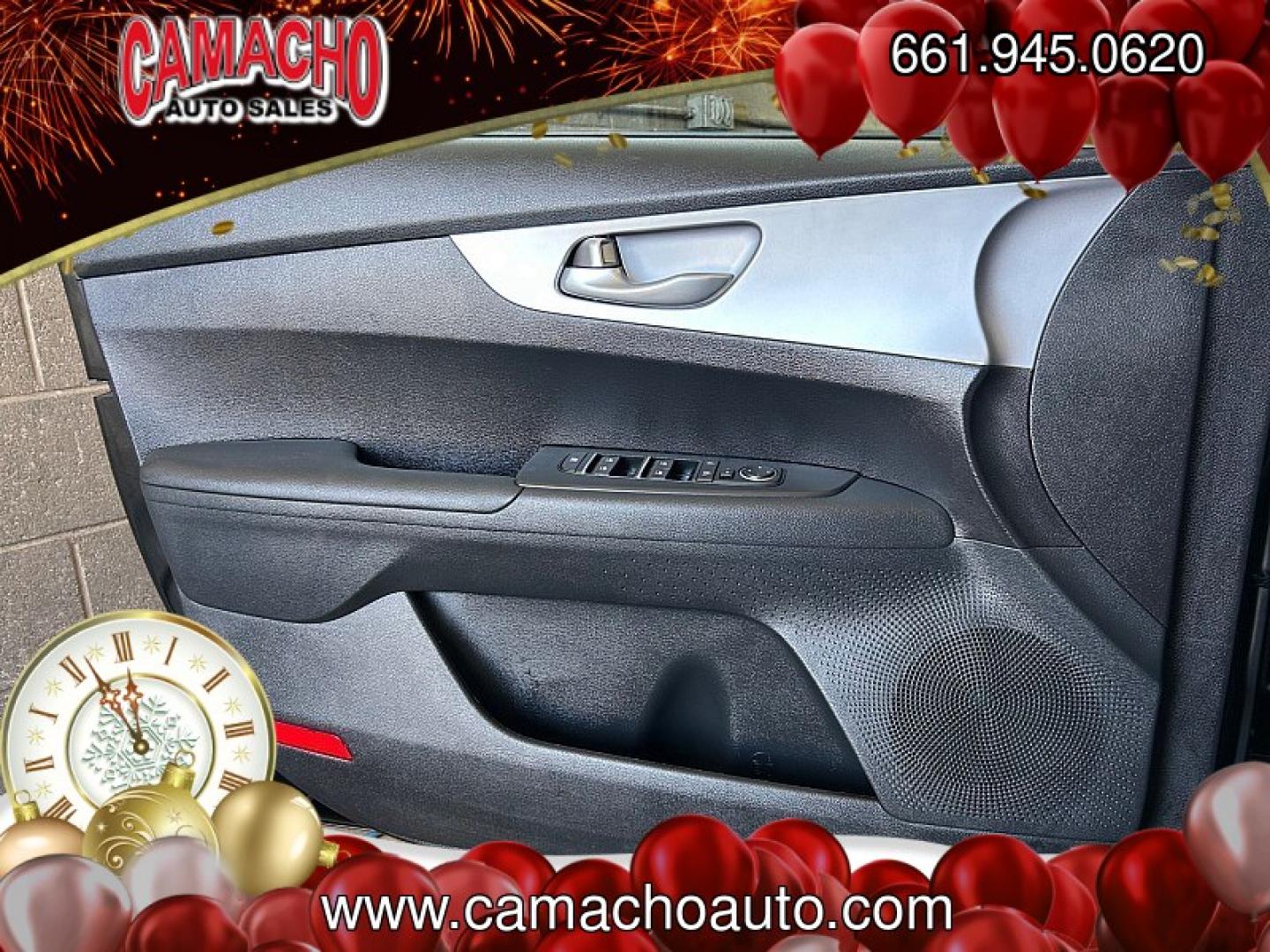 2024 BLACK Kia Forte (3KPF24AD3RE) with an 4-Cyl 2.0 Liter engine, Automatic IVT transmission, located at 412 Auto Vista Drive, Palmdale, CA, 93551, (661) 945-0620, 34.592636, -118.136681 - Photo#15