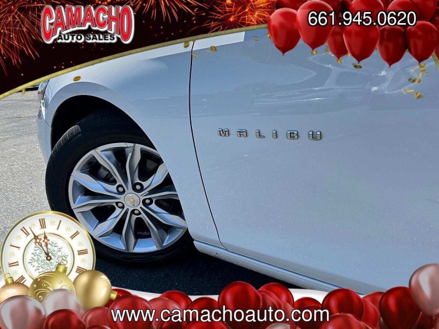 2023 WHITE Chevrolet Malibu (1G1ZD5ST6PF) with an 4-Cyl Turbo 1.5 Liter engine, Automatic CVT transmission, located at 412 Auto Vista Drive, Palmdale, CA, 93551, (661) 945-0620, 34.592636, -118.136681- Photo#9