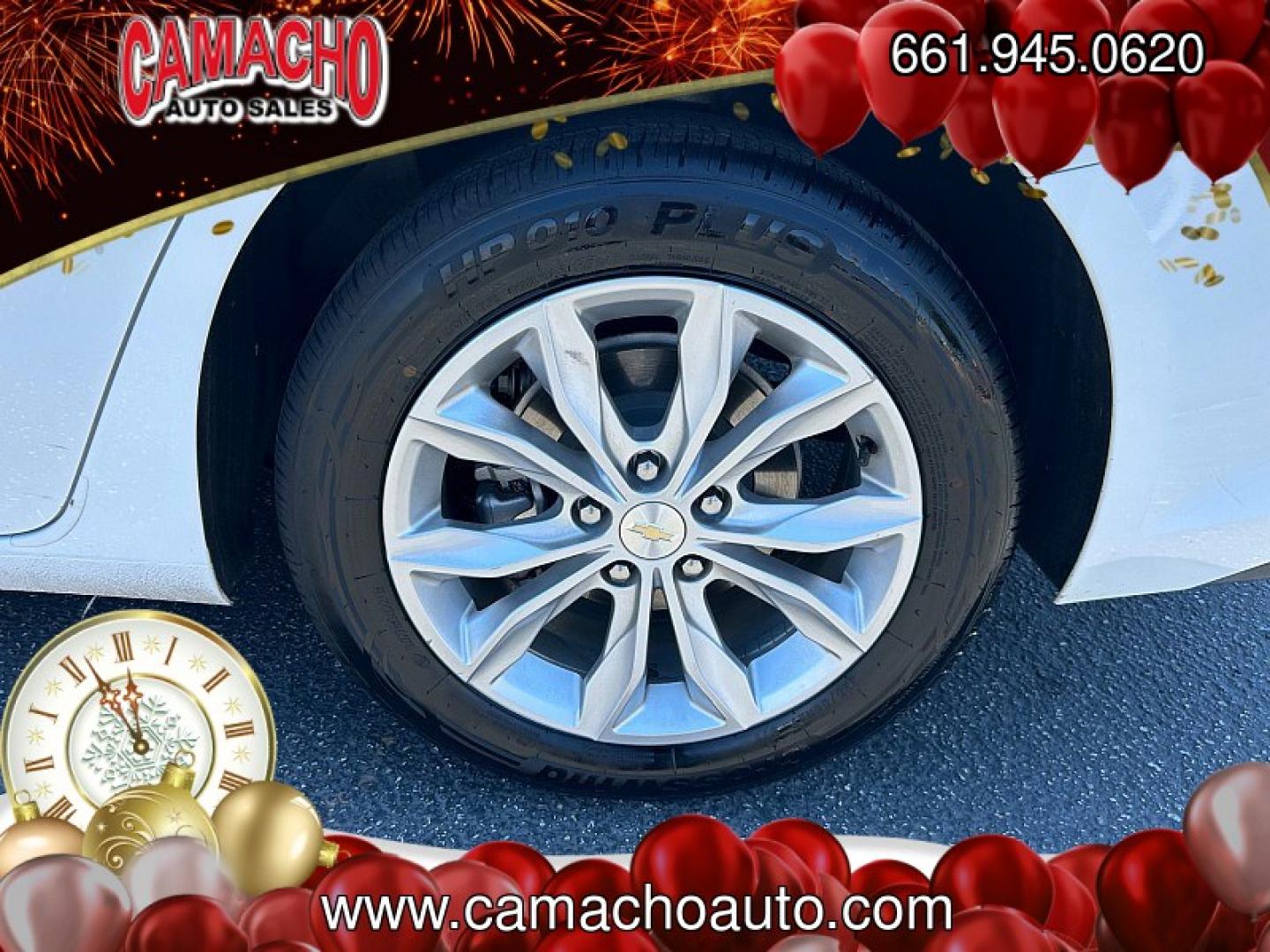 2023 WHITE Chevrolet Malibu (1G1ZD5ST6PF) with an 4-Cyl Turbo 1.5 Liter engine, Automatic CVT transmission, located at 412 Auto Vista Drive, Palmdale, CA, 93551, (661) 945-0620, 34.592636, -118.136681- Photo#14