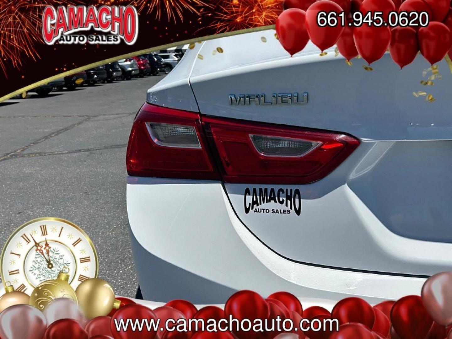 2023 WHITE Chevrolet Malibu (1G1ZD5ST6PF) with an 4-Cyl Turbo 1.5 Liter engine, Automatic CVT transmission, located at 412 Auto Vista Drive, Palmdale, CA, 93551, (661) 945-0620, 34.592636, -118.136681- Photo#16
