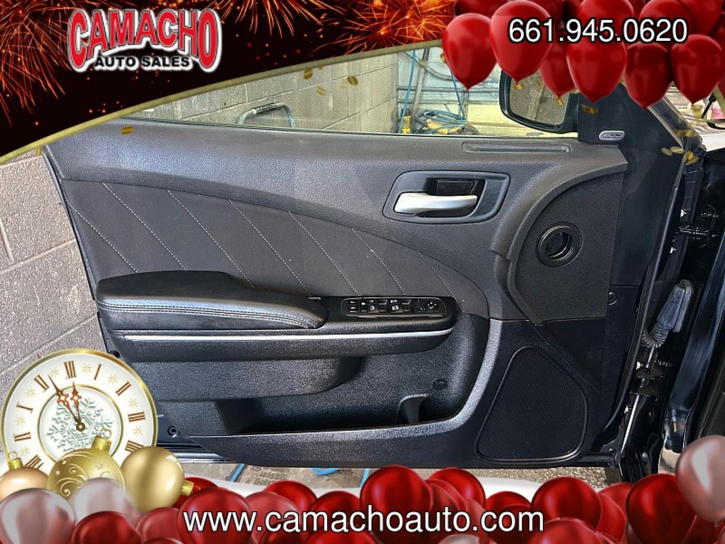 2023 BLACK Dodge Charger (2C3CDXHG9PH) with an V6 3.6 Liter engine, Automatic 8-Spd w/AutoStick transmission, located at 412 Auto Vista Drive, Palmdale, CA, 93551, (661) 945-0620, 34.592636, -118.136681 - Photo#16