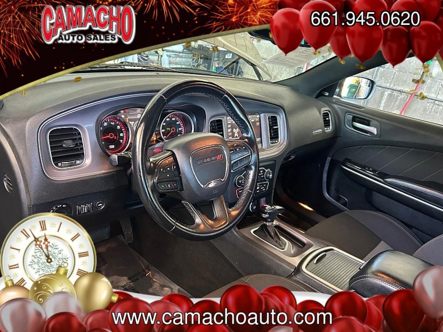2023 BLACK Dodge Charger (2C3CDXHG9PH) with an V6 3.6 Liter engine, Automatic 8-Spd w/AutoStick transmission, located at 412 Auto Vista Drive, Palmdale, CA, 93551, (661) 945-0620, 34.592636, -118.136681 - Photo#17