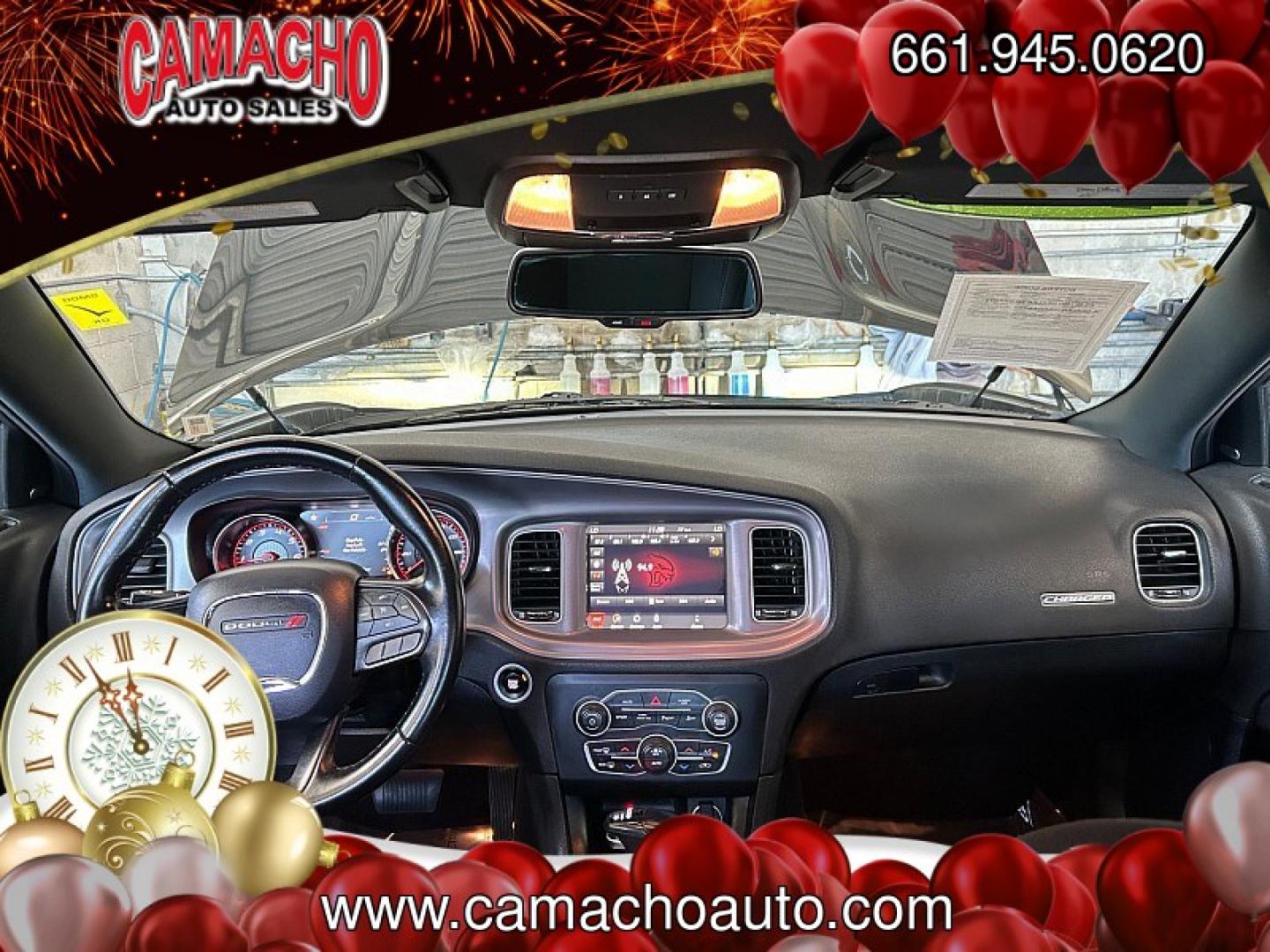 2023 BLACK Dodge Charger (2C3CDXHG9PH) with an V6 3.6 Liter engine, Automatic 8-Spd w/AutoStick transmission, located at 412 Auto Vista Drive, Palmdale, CA, 93551, (661) 945-0620, 34.592636, -118.136681 - Photo#18
