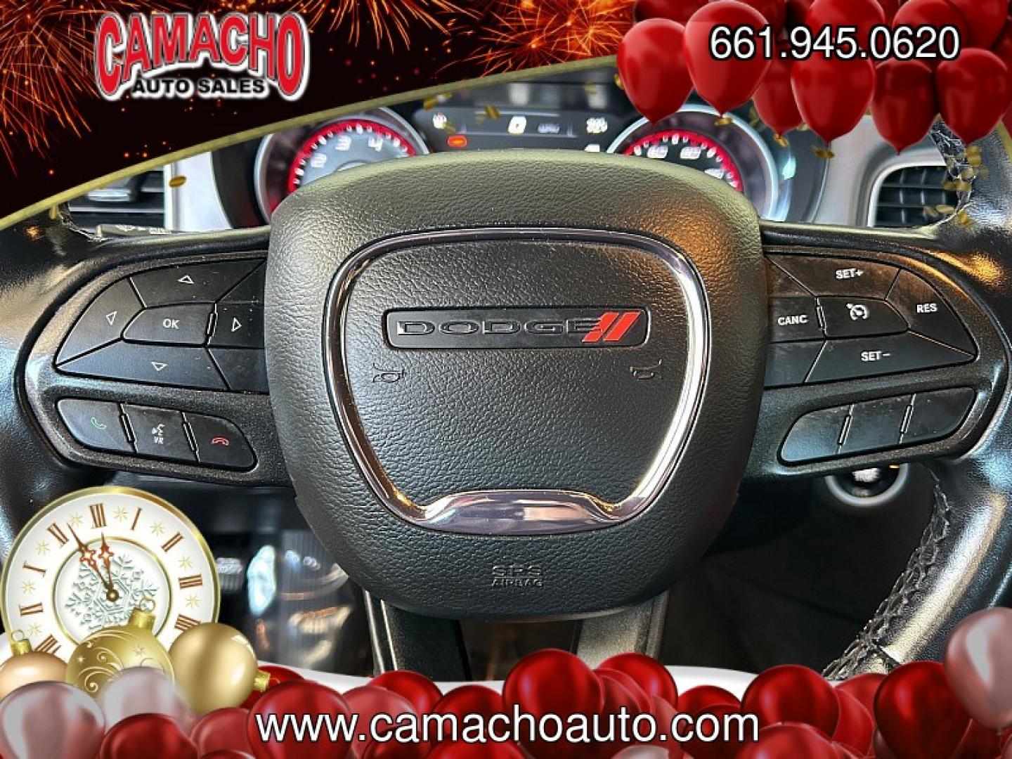 2023 BLACK Dodge Charger (2C3CDXHG9PH) with an V6 3.6 Liter engine, Automatic 8-Spd w/AutoStick transmission, located at 412 Auto Vista Drive, Palmdale, CA, 93551, (661) 945-0620, 34.592636, -118.136681 - Photo#19