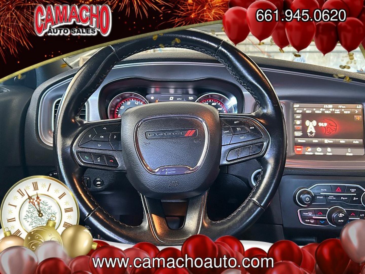 2023 BLACK Dodge Charger (2C3CDXHG9PH) with an V6 3.6 Liter engine, Automatic 8-Spd w/AutoStick transmission, located at 412 Auto Vista Drive, Palmdale, CA, 93551, (661) 945-0620, 34.592636, -118.136681 - Photo#23
