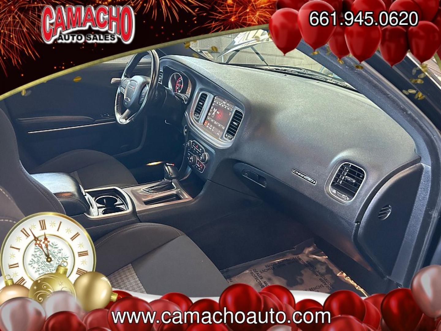 2023 BLACK Dodge Charger (2C3CDXHG9PH) with an V6 3.6 Liter engine, Automatic 8-Spd w/AutoStick transmission, located at 412 Auto Vista Drive, Palmdale, CA, 93551, (661) 945-0620, 34.592636, -118.136681 - Photo#29
