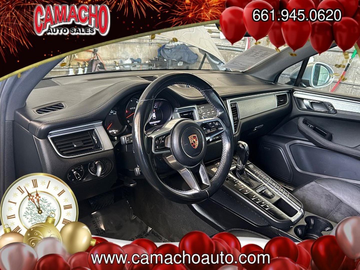 2018 SILVER Porsche Macan (WP1AG2A59JL) with an V6 Twin Turbo 3.0 Liter engine, Auto 7-Spd PDK Dbl-Cltch transmission, located at 412 Auto Vista Drive, Palmdale, CA, 93551, (661) 945-0620, 34.592636, -118.136681- Photo#18