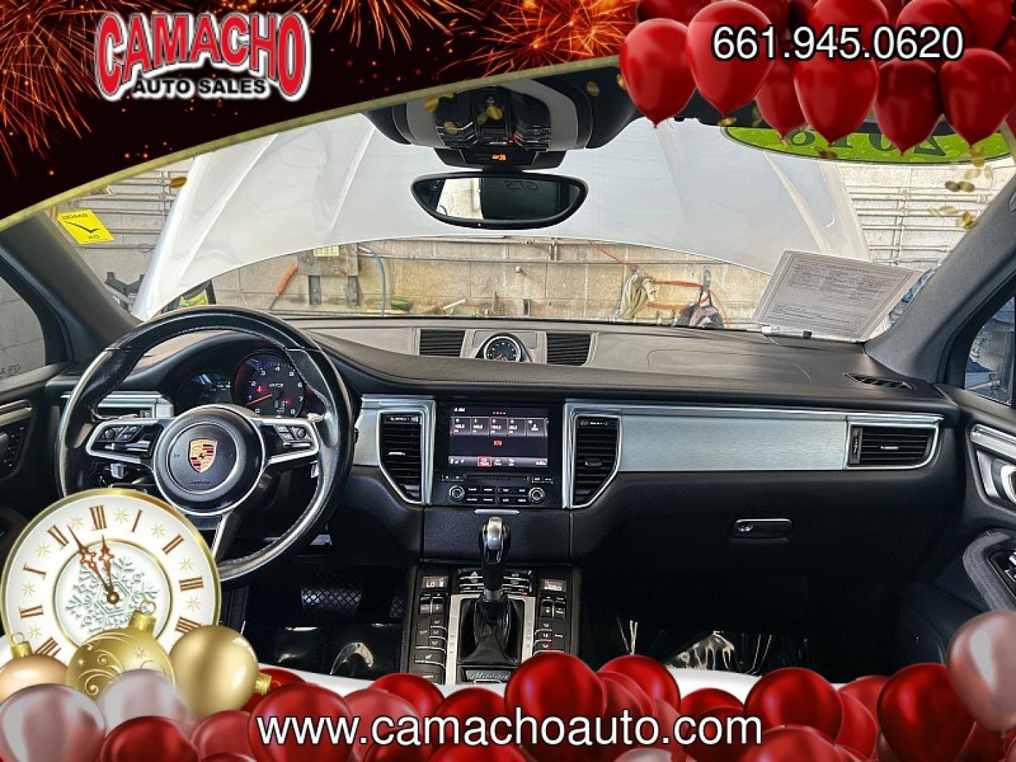 2018 SILVER Porsche Macan (WP1AG2A59JL) with an V6 Twin Turbo 3.0 Liter engine, Auto 7-Spd PDK Dbl-Cltch transmission, located at 412 Auto Vista Drive, Palmdale, CA, 93551, (661) 945-0620, 34.592636, -118.136681- Photo#19