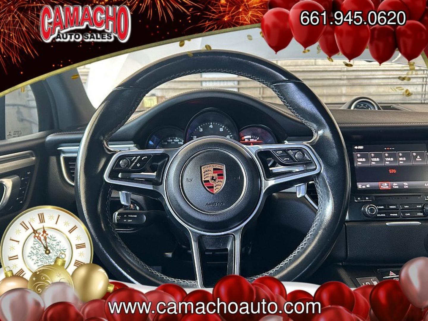2018 SILVER Porsche Macan (WP1AG2A59JL) with an V6 Twin Turbo 3.0 Liter engine, Auto 7-Spd PDK Dbl-Cltch transmission, located at 412 Auto Vista Drive, Palmdale, CA, 93551, (661) 945-0620, 34.592636, -118.136681- Photo#20