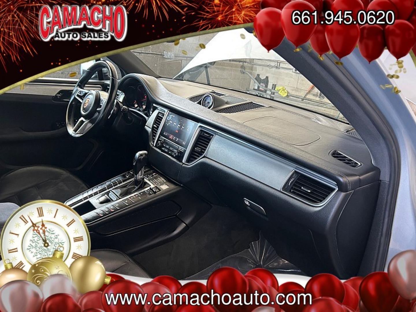 2018 SILVER Porsche Macan (WP1AG2A59JL) with an V6 Twin Turbo 3.0 Liter engine, Auto 7-Spd PDK Dbl-Cltch transmission, located at 412 Auto Vista Drive, Palmdale, CA, 93551, (661) 945-0620, 34.592636, -118.136681- Photo#29