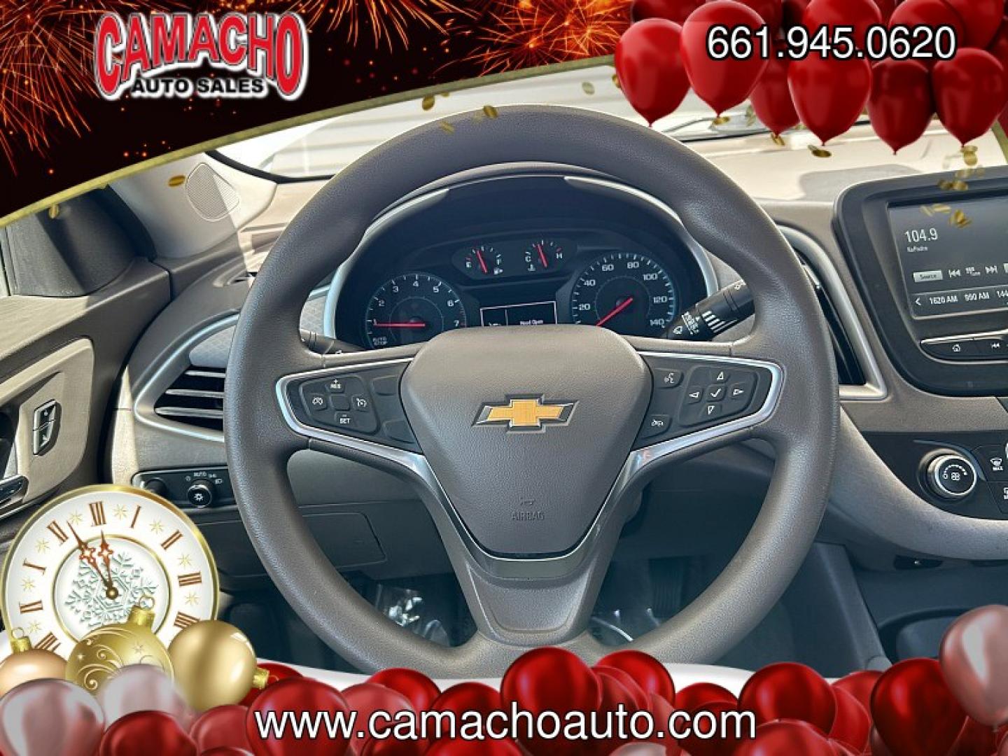 2018 WHITE Chevrolet Malibu (1G1ZC5ST4JF) with an 4-Cyl Turbo 1.5 Liter engine, Automatic 6-Spd transmission, located at 412 Auto Vista Drive, Palmdale, CA, 93551, (661) 945-0620, 34.592636, -118.136681- Photo#21