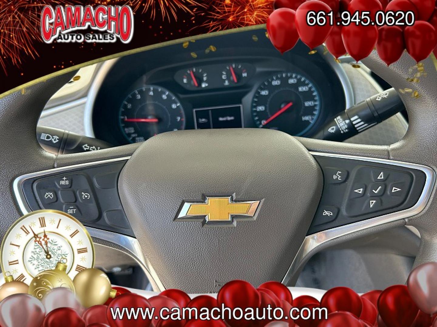 2018 WHITE Chevrolet Malibu (1G1ZC5ST4JF) with an 4-Cyl Turbo 1.5 Liter engine, Automatic 6-Spd transmission, located at 412 Auto Vista Drive, Palmdale, CA, 93551, (661) 945-0620, 34.592636, -118.136681- Photo#27