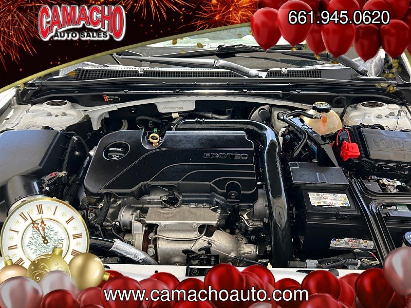 2018 WHITE Chevrolet Malibu (1G1ZC5ST4JF) with an 4-Cyl Turbo 1.5 Liter engine, Automatic 6-Spd transmission, located at 412 Auto Vista Drive, Palmdale, CA, 93551, (661) 945-0620, 34.592636, -118.136681- Photo#30
