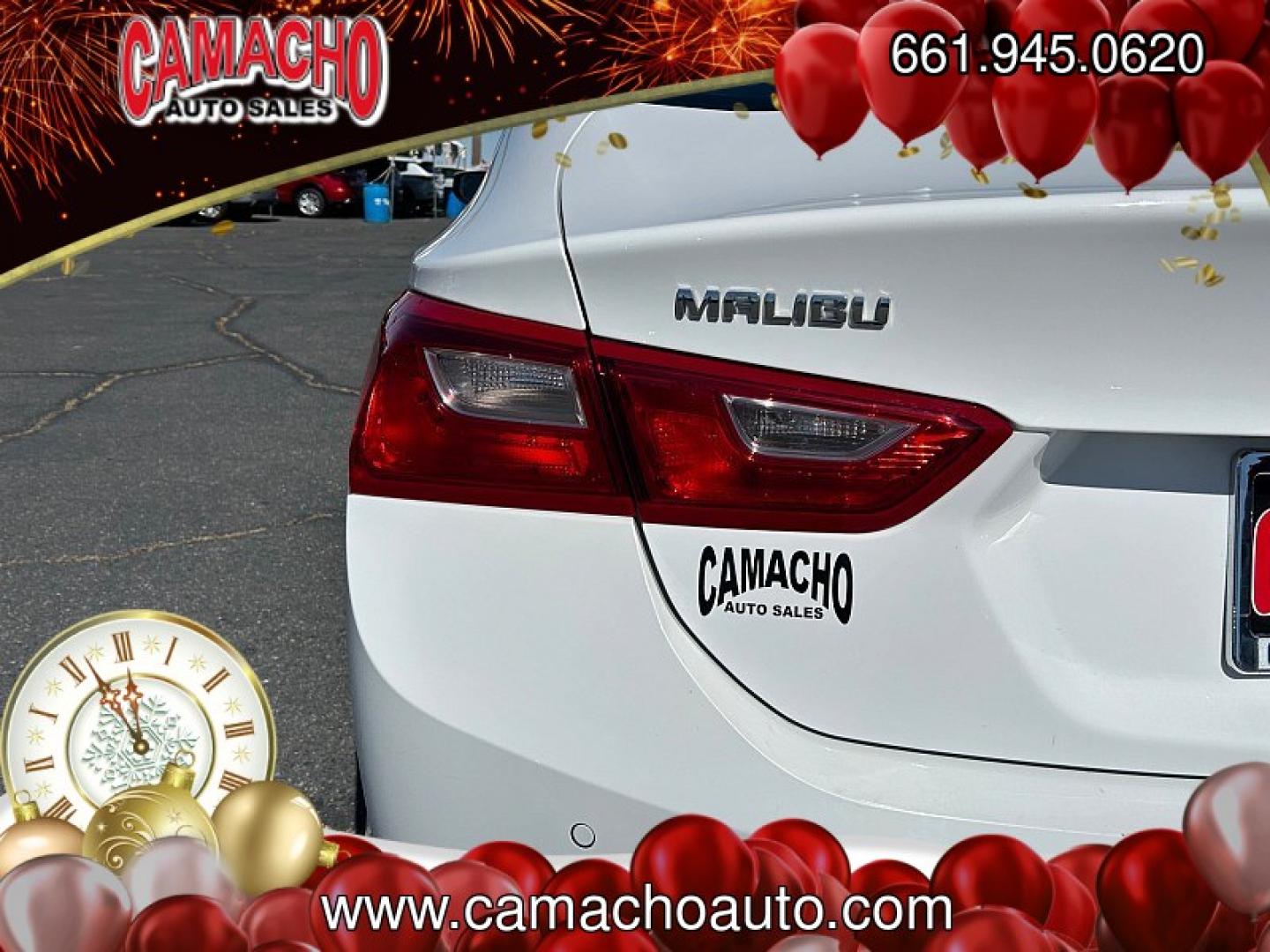 2024 WHITE Chevrolet Malibu (1G1ZD5STXRF) with an 4-Cyl Turbo 1.5 Liter engine, Automatic CVT transmission, located at 412 Auto Vista Drive, Palmdale, CA, 93551, (661) 945-0620, 34.592636, -118.136681 - Photo#16