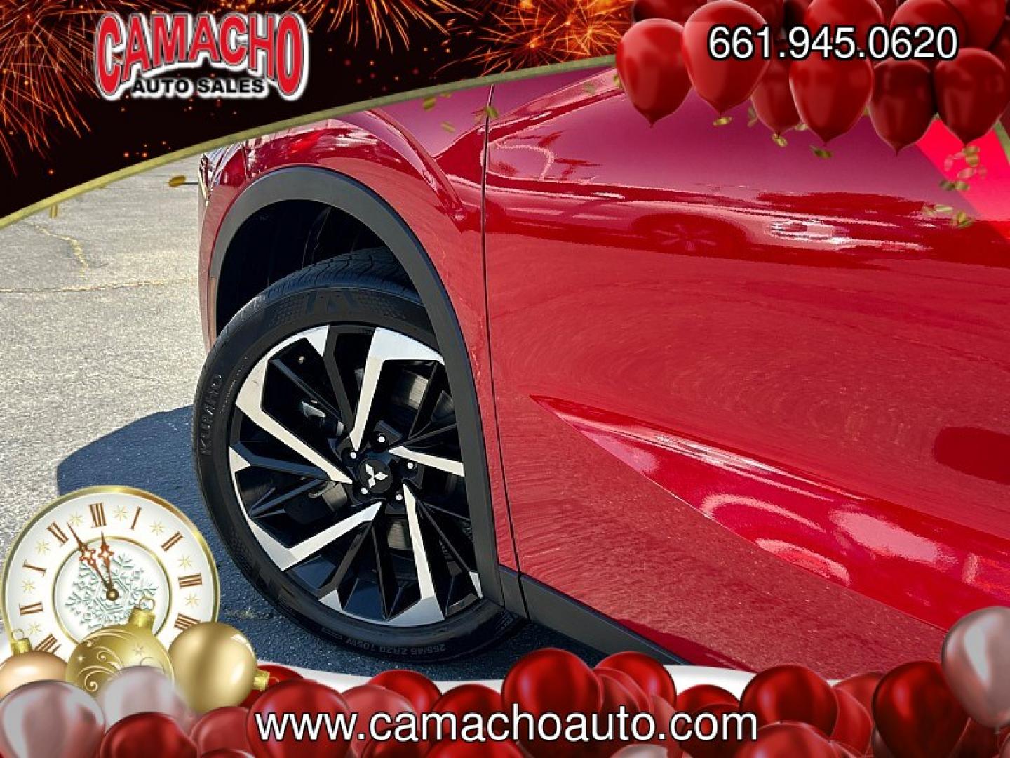 2024 RED Mitsubishi Outlander (JA4J3VA8XRZ) with an 4-Cyl 2.5 Liter engine, Automatic CVT transmission, located at 412 Auto Vista Drive, Palmdale, CA, 93551, (661) 945-0620, 34.592636, -118.136681 - Photo#10