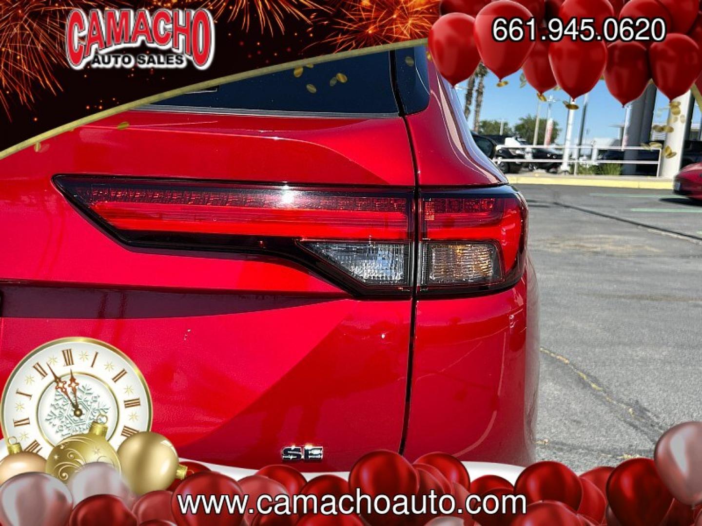 2024 RED Mitsubishi Outlander (JA4J3VA8XRZ) with an 4-Cyl 2.5 Liter engine, Automatic CVT transmission, located at 412 Auto Vista Drive, Palmdale, CA, 93551, (661) 945-0620, 34.592636, -118.136681 - Photo#12